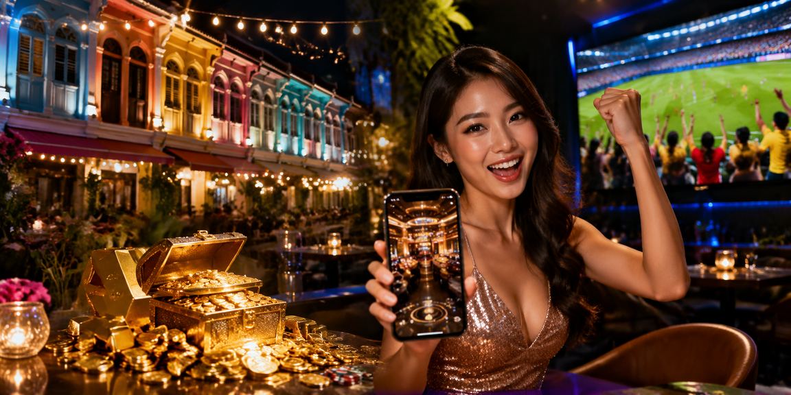 v15 user in Penang using the app to bet on badminton online